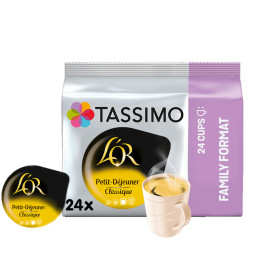 Tassimo Cafe Dosettes - 105 Boissons Cafe Au Lait (Lot De 5 x 21 boissons)  CAFE