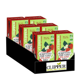 Clipper : Infusion Bio Detox Saveur Fruits Rouges - 20 sachets -  Coffee-Webstore