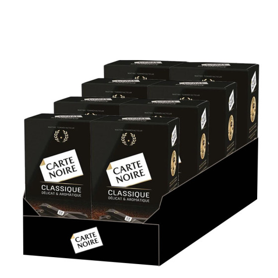 Café Soluble Carte Noire - 8 boites - 640 sticks