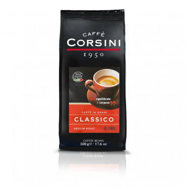 Café en Grains Caffè Corsini Classico - 5 paquets - 2,5 Kg