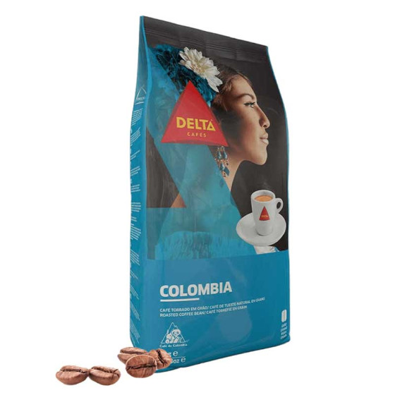 Café en Grains Delta Cafés Colombia - 5 paquets - 5 Kg