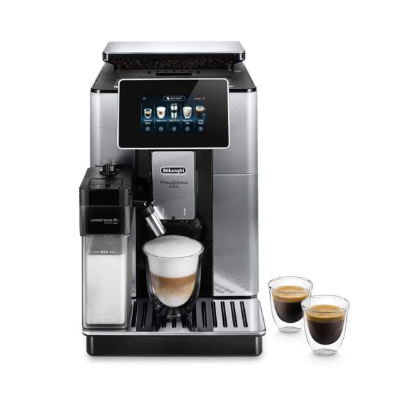 Machine à café en grains Delonghi PrimaDonna Soul ECAM 610.74.MB avec MugToGo