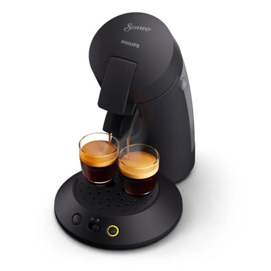 Machine à café Senseo Original Plus Booster d’arômes - Philips CSA210/61 Noir
