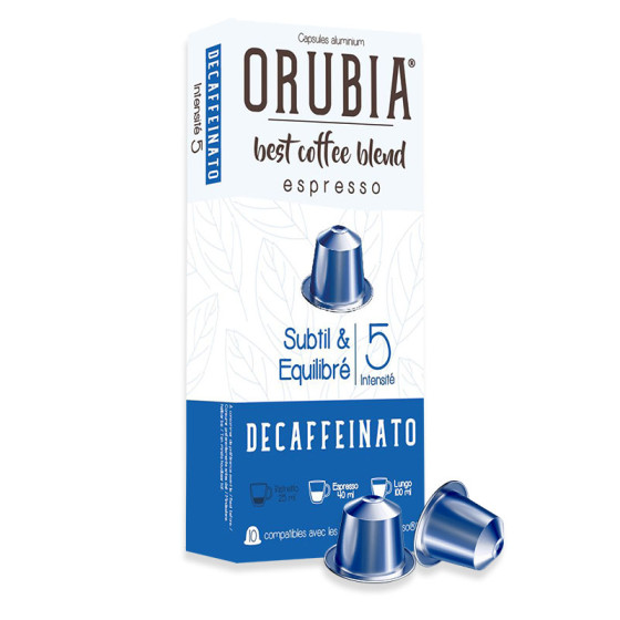 Pack Découverte Capsule Nespresso Compatible Orubia - 70 capsules