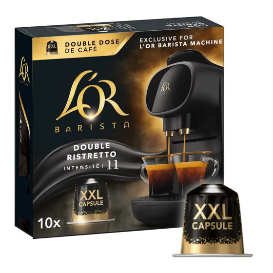 Capsule Nespresso ® Compatible Café L'Or Barista Capsule XXL Double Ristretto - 10 capsules