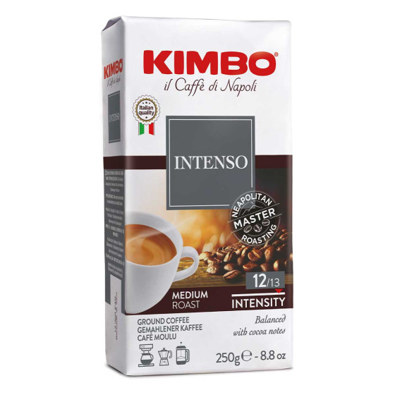 Café Moulu Kimbo Intenso - 6 paquets - 1,5 Kg