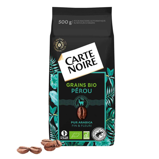 Café en Grains Bio Carte Noire Pérou - 6 paquets - 3 Kg