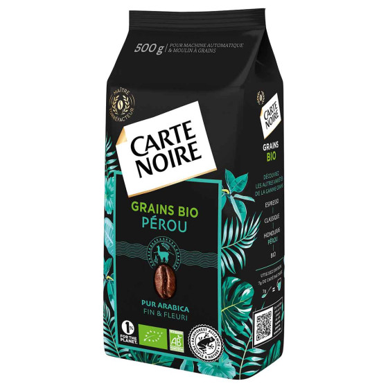 Café en Grains Bio Carte Noire Pérou - 6 paquets - 3 Kg