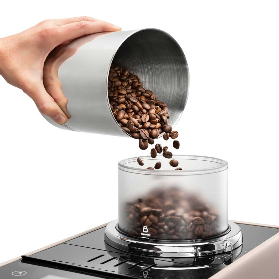 Machine à café en grains Delonghi Rivelia Latte FEB 4455.BG Beige Sable + 94€ de CADEAUX EXCLUSIFS