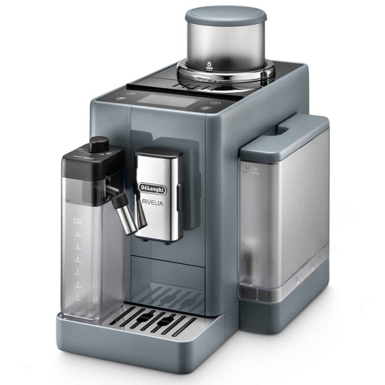 Machine à café en grains Delonghi Rivelia Latte FEB 4455.G Gris Galet + 94€ de CADEAUX EXCLUSIFS