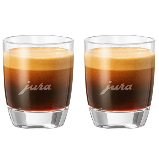 Tasse en verre Espresso Jura 8 cl - par 2