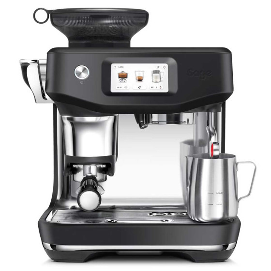 Machine à café en grains Sage Barista Touch Impress Truffe Noire + 94€ de CADEAUX EXCLUSIFS
