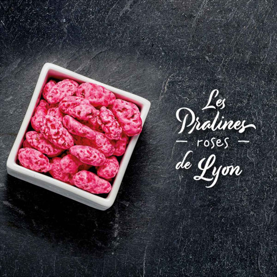 Chocolat Voisin Spécialités de Lyon Les Pralines Roses - 45 gr