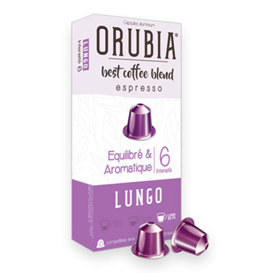 Kit Cappuccino pour Nespresso ® - Orubia - 10 boissons