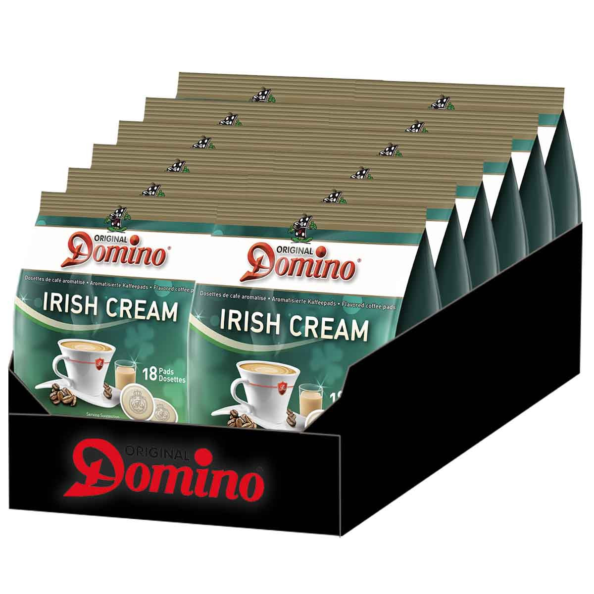 Dosettes Senseo® compatibles Domino Café Irish Cream - 12 paquets