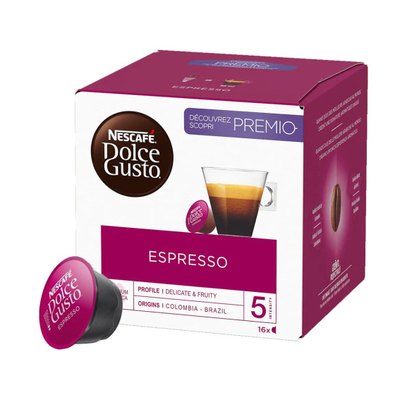 Capsules Nescafé Dolce Gusto Café Espresso - 16 capsules