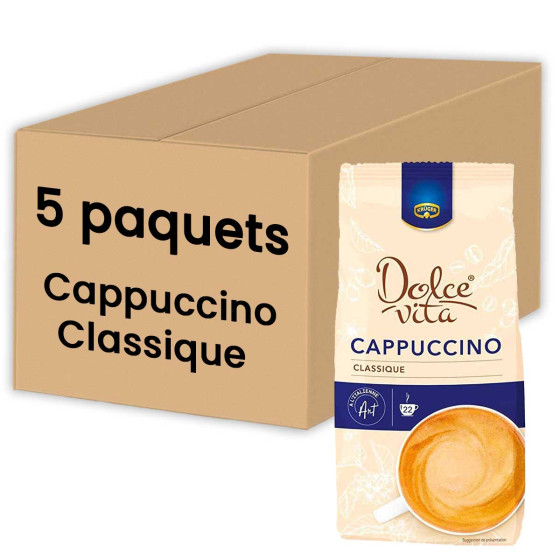 Cappuccino Classique Dolce Vita - 5 paquets - 1,9 Kg