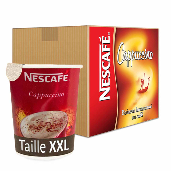Gobelet Pré-dosé XXL en carton Nescafé Cappuccino - 120 boissons