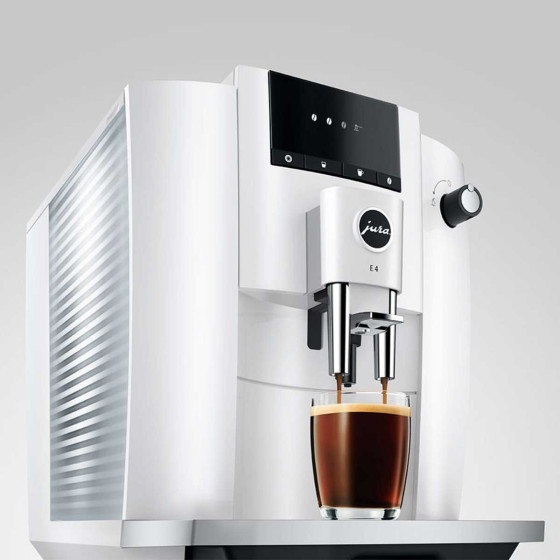 Machine à café en grains Jura E4 Piano White EA