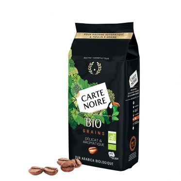 Café en Grains Bio Carte Noire - 3 paquets - 1,5 Kg
