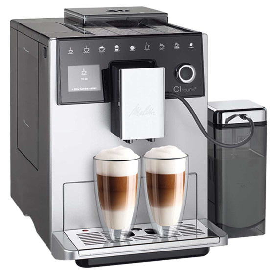 Machine à café en grains Melitta CI Touch ® F630-101 Argent