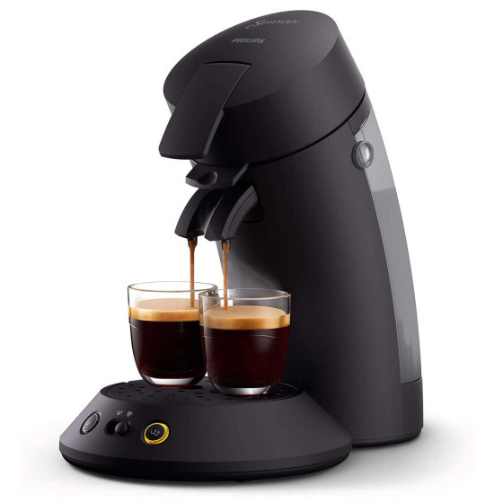 Machine à café Senseo Original Plus Booster d’arômes - Philips CSA210/61 Noir