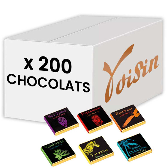 Chocolat Voisin Napolitains en vrac - Issus de 6 grandes origines - 1 Kg