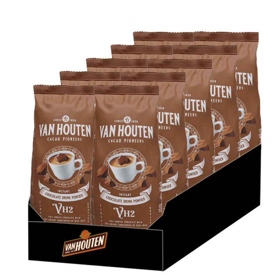 Chocolat Chaud Van Houten VH2 Chocolate Drink Powder - 10 paquets - 10 Kg