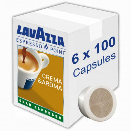Capsule Lavazza Espresso Point Crema Aroma Gran Espresso x 600