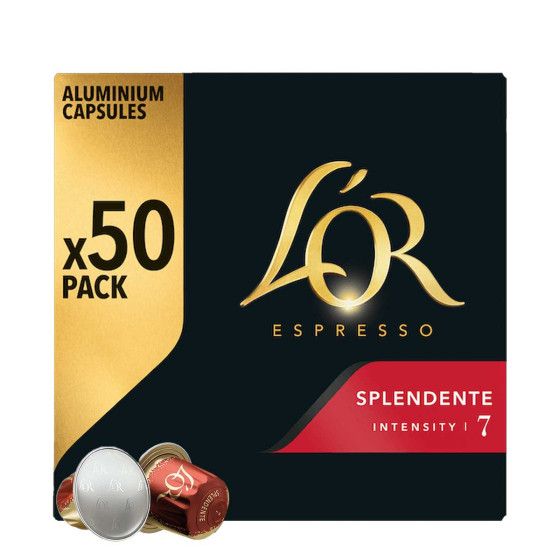 Capsule Nespresso Compatible Café L'Or Espresso Splendente 50