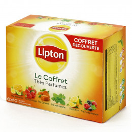Coffret Lipton Coffret 6 variétés : 60 sachets