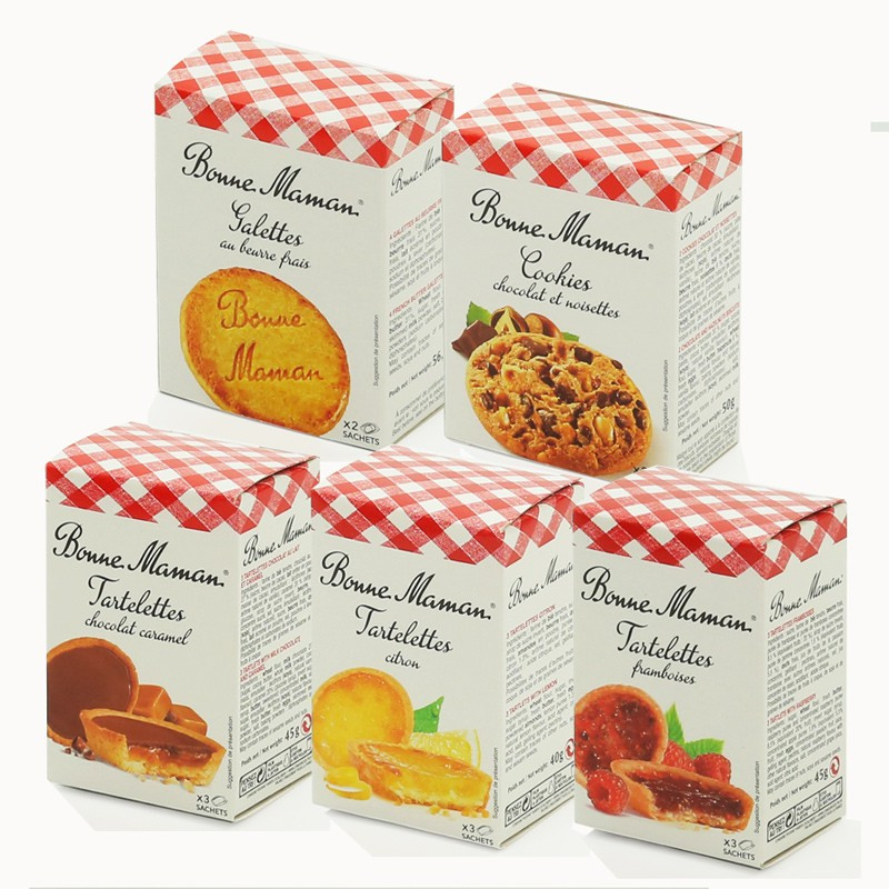 Pack Decouverte Et Degustation Biscuits Bonne Maman