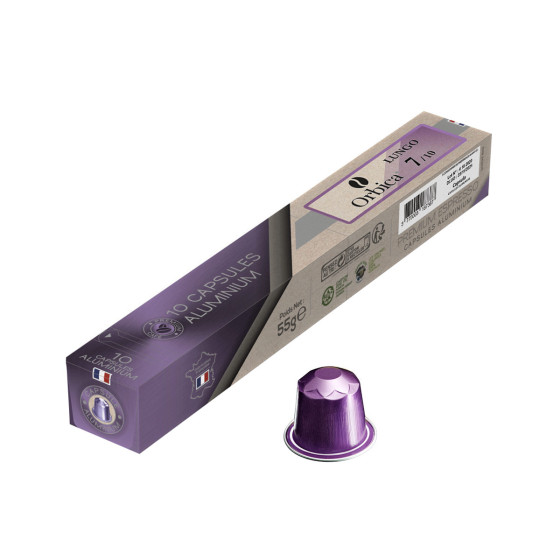CAFE ORBICA Capsule Nespresso Compatible Caf&eacute; Orbica Lungo - 10 capsules 
