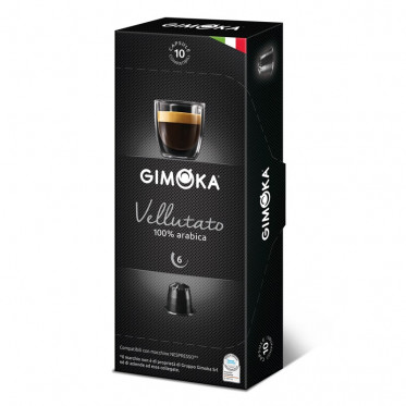 Capsule Nespresso Compatible Gimoka Vellutato - 20 boites - 200 capsules