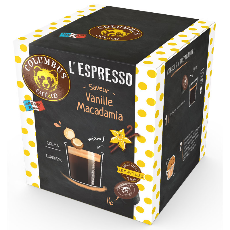 Capsule Dolce Gusto Compatible Café Espresso Saveur