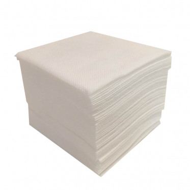 Lot de 50 serviettes en papier 10 x 10 cm