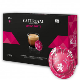Capsule Nespresso PRO Compatible Café Royal Office Pads - Lungo Forte - 50 capsules