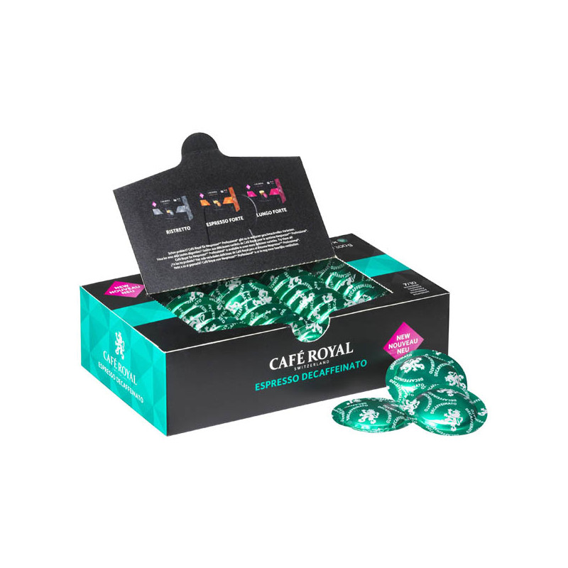 50 capsules compatibles Nespresso® Pro Decaffeinato - Café Royal