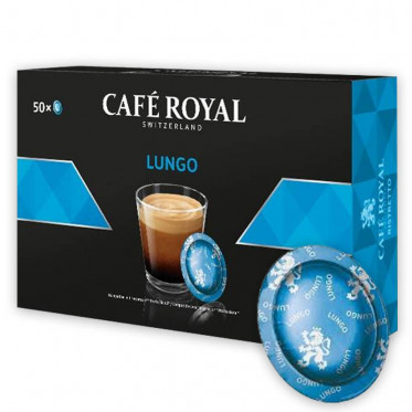 Capsule Nespresso PRO Compatible Café Royal Office Pads - Lungo - 50 capsules