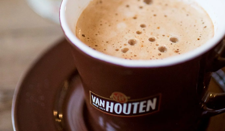 Van Houten : chocolat chaud en poudre et gobelets - Coffee Webstore