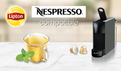 Capsule Nespresso Compatible Lipton Marrakech Menthe - 16 boites