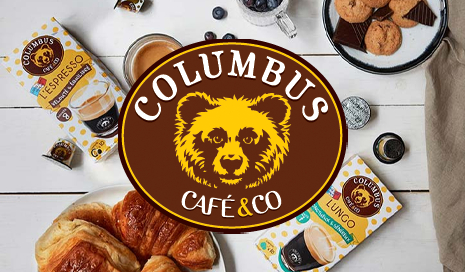 Columbus Café : capsule Dolce Gusto, Nespresso et Tassimo - Coffee Webstore