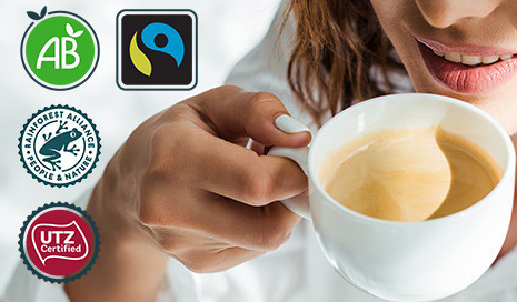Café Bio Equitable : En grains, Moulu, Soluble - Coffee-Webstore