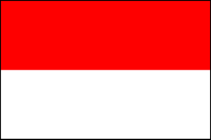 drapeau indonésie asie