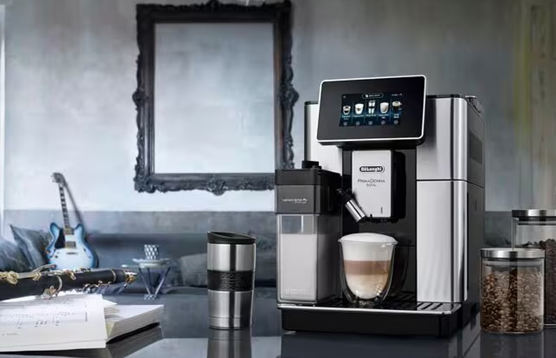Machine à café en grains Delonghi PrimaDonna Soul ECAM 610.74.MB