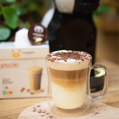 Columbus Cappuccino pour Dolce Gusto - 6+6 capsules