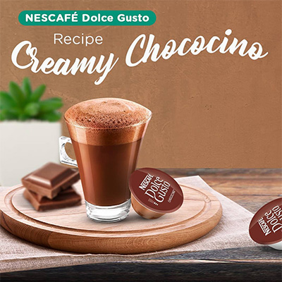 Nescafé Dolce Gusto Chococino Cacao, Capsule au Cacao, Chocolat, 16  Capsules (8 Portions) : : Epicerie
